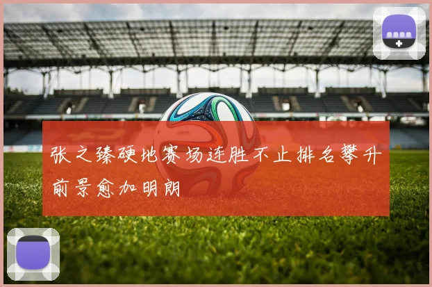 张之臻硬地赛场连胜不止排名攀升前景愈加明朗